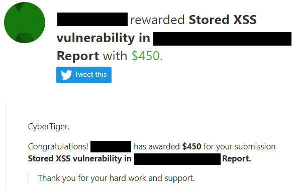 bounty stored xss